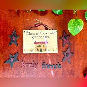 Americana wall decor. 7 piece set.